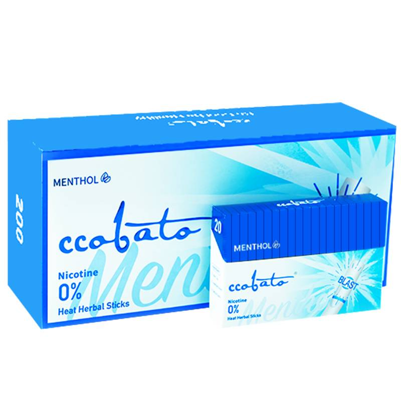 CCOBATO-HEAT HERBAL CIGARETTE-MENTHOL Featured Image