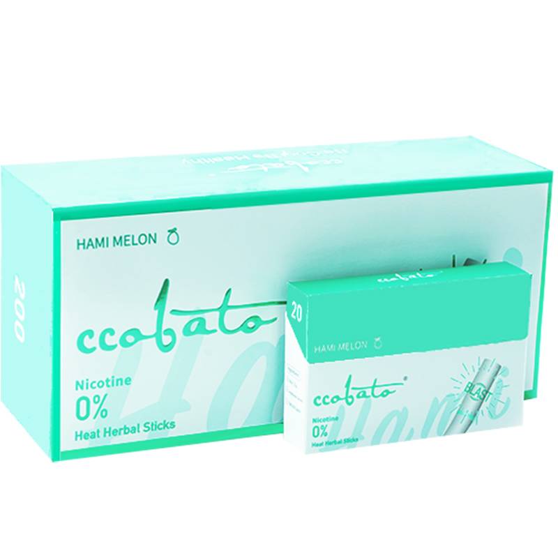 CCOBATO-HEAT NOT BURN-HERBAL STICKS-HAMI MELON-WITH CAPSULE Featured Image