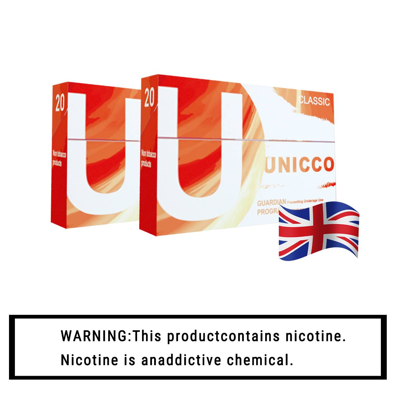 UNICCO-HEAT-HERBAL-STICKS- NICOTINE SALT-CLASSIC