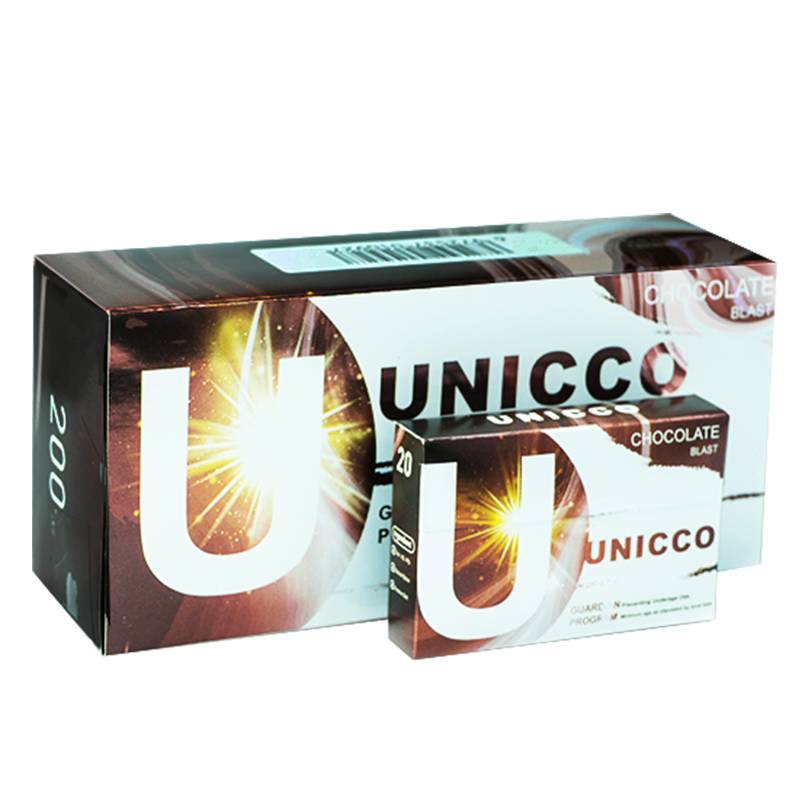 UNICCO-TOBACCO FREE-HEATED STICKS -CHOCOLATE