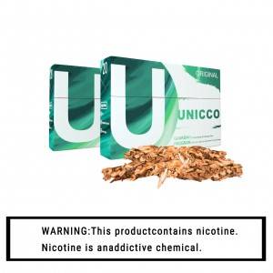UNICCO-HEAT NOT BURN-TOBACCO LIKE FLAVOR-ORIGINAL
