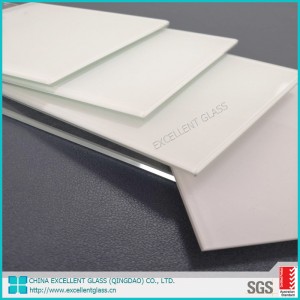 Super White Painted Glass