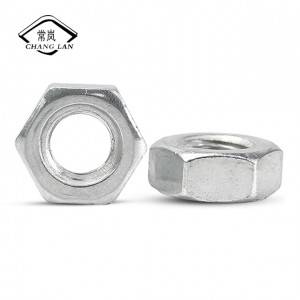 2017 Latest Design Stainless Steel Hex Flange Nuts - hex nut – ChangLan