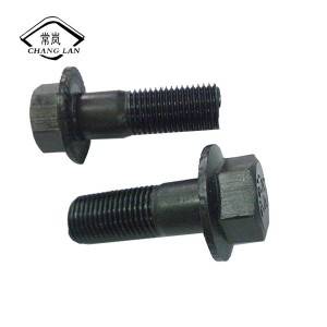 2017 Latest Design Low Price Hanger Bolt For Furniture - China Wholesale Hex Bolt And Nut 8.8 Grade Black – ChangLan