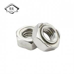 OEM/ODM Factory Galvanized Ce Din580 Eye Bolt - weld nut – ChangLan