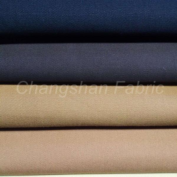 Apron Fabrics-CVC Pigment Wash Apron Fabric