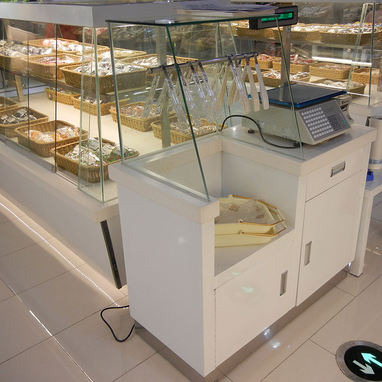 factory customized Plastic Storage Shelf - Tongs rack holder for toast diplay   – Changsheng