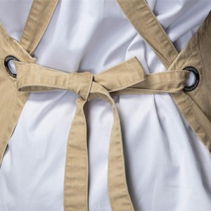 CU382S139000AZ 100%Cotton with artisan finish fashion bib aprons