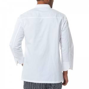 ODM Factory China Dustproof Disposable Nonwoven PP Lab Coat with Knitted Cuff