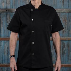 Classic Single Breasted Short Sleeve Chef Jacket For Hotel And Restaurant U106D0100A