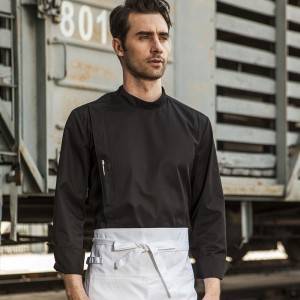 Classic Single Breasted Long Sleeve Chef Jacket For Hotel And Restaurant CU109C0100C