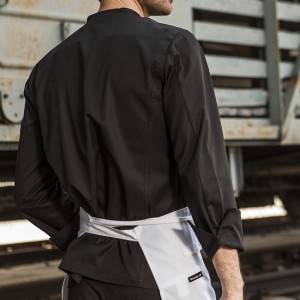 Super Purchasing for China Stylish Vented Mesh Panels Long Sleeves Keep Chef Coat