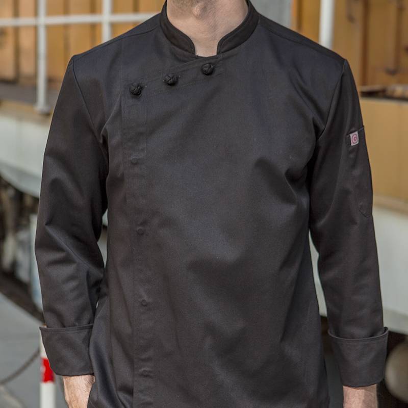 Factory Supply Modern Hospitality Uniforms - Hidden Placket Long Sleeve Classic Design Chef Jacket And Chef Uniform For Hotel And Restaurant CU1107C0100A – CHECKEDOUT