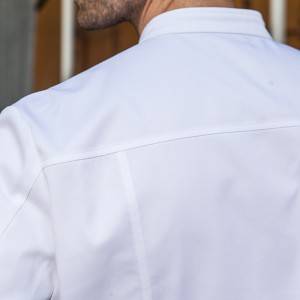 Hidden Placket Long Sleeve Classic Design Chef Jacket And Chef Uniform For Hotel And Restaurant CU1107C0200A