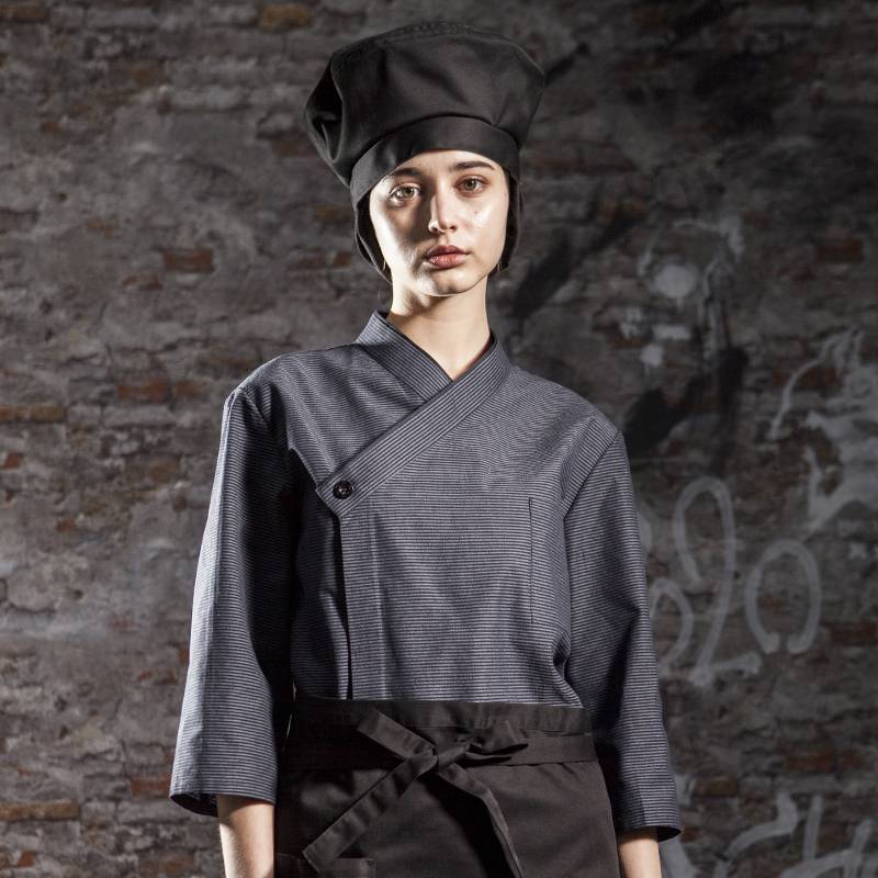 Lowest Price for Ready Stock Kitchen Uniform - Japanese Style Medium Sleeve Cross Collar Kimono For Restaurant And Hotel CU1119Z161012H – CHECKEDOUT