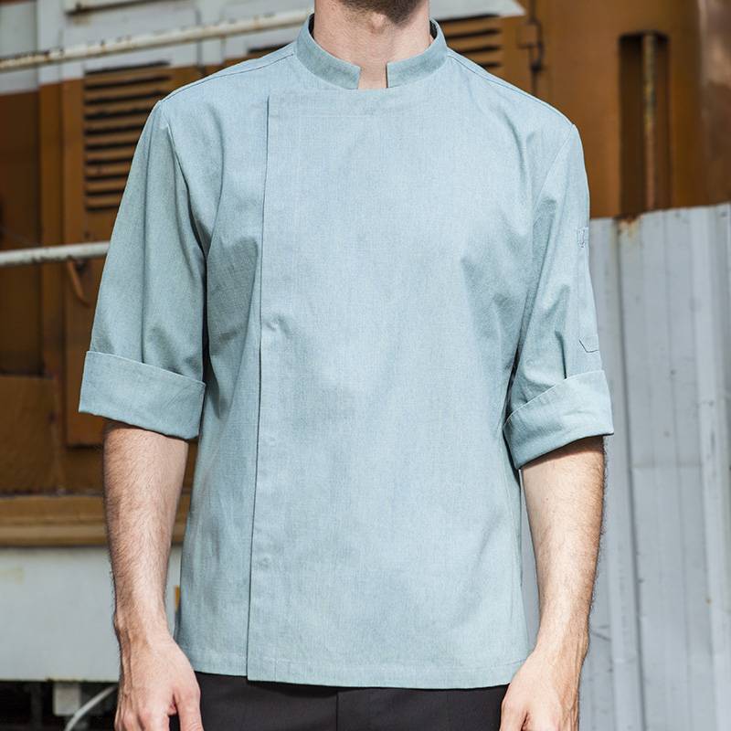 Best-Selling Polyester Chef Clothing - HIDDEN PLACKET 3/4 SLEEVE FASHION DESIGN CHEF JACKET AND CHEF UNIFORM FOR HOTEL AND RESTAURANT CU155Z125000T6 – CHECKEDOUT