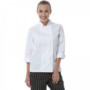 Double Breasted Long Sleeve Chef Jacket For Hotel And Restaurant CW104C0200A