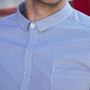 Polyester Cotton Classic Long Sleeve Slim Fit waiter uniform Shirt CM1056C154000H