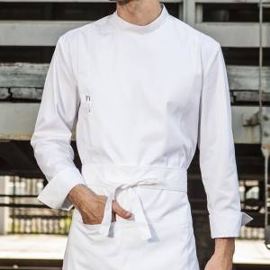 Classic Single Breasted Long Sleeve Chef Jacket For Hotel And Restaurant CU109C0200C