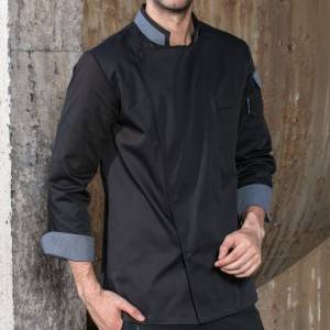 Best quality China Men′s Cotton Executive Long Sleeve Chef Coat