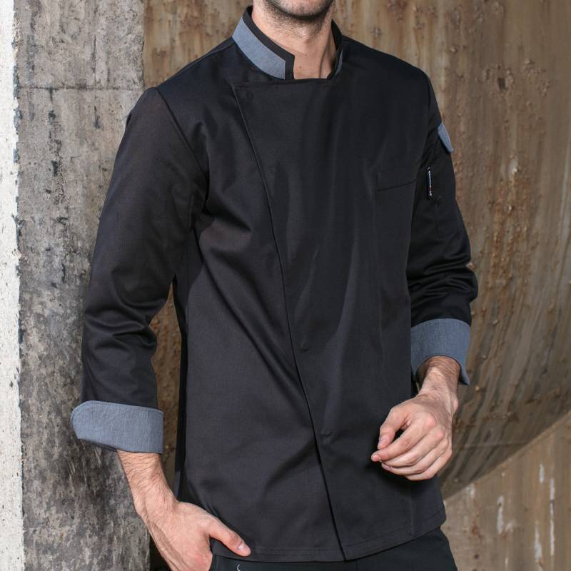 High reputation Adjustable Sleeve Hotel Uniform - Classic Single Breasted Long Sleeve Chef Jacket For Hotel And Restaurant CU120C0159A – CHECKEDOUT