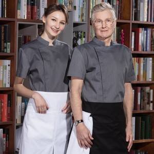 China New Product China New Style Design Short Sleeve Restaurant Hotel Chef Uniforms