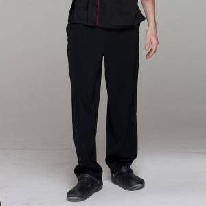 Unisex constructed poly chef pants for kitchen work U202C0100J