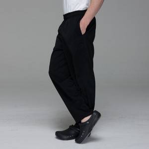 High Performance China White Black Mens Work Bib Trouser with Buckles