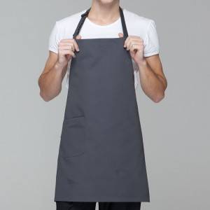 China Factory for China Cotton Full Over Print Cooking Kitchen Chef Apron with Big Pocket