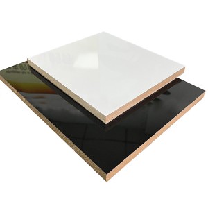 High gloss UV coated mdf board uv MDF board for kitchen cabinet furniture Source factory with good price.