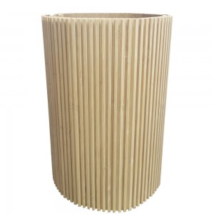 New Style Natural Bamboo Flexible Fluted Wall P...