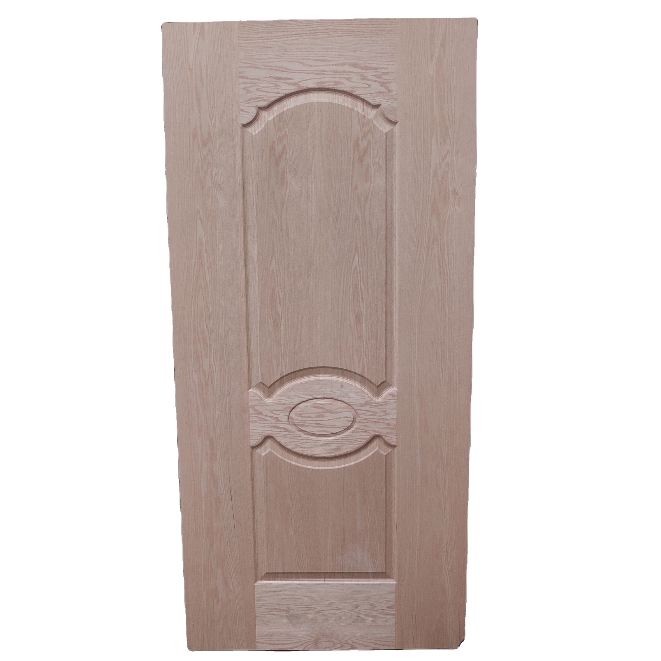 Factory Cheap Hot Wood Glass Door Design - 3mm natural red oak / teak / ash / sapele / walnut hdf veneer mould door skin – Chenming