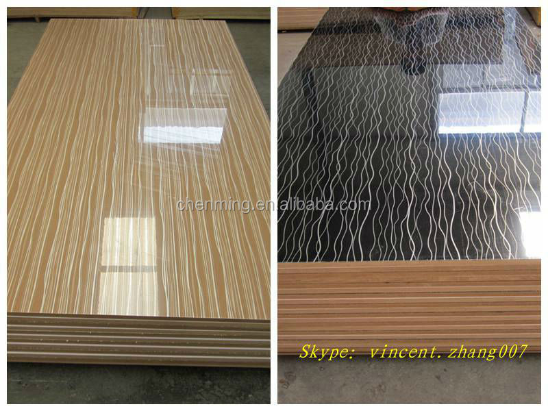 High Quality For Green Mdf - high gloss acrylic mdf boards for kitchen decoration – Chenming detail pictures