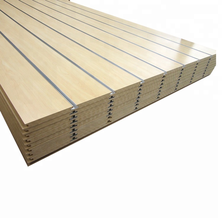 Wholesale Price China Wooden Slatwall - cheap MDF slatwall slotted panels and hooks – Chenming