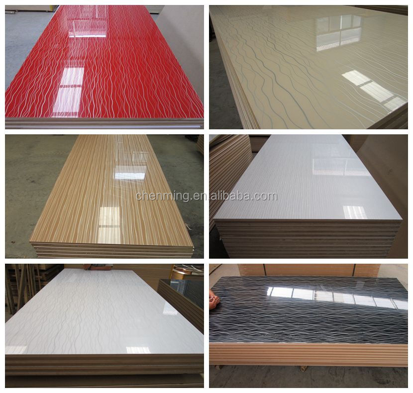 Manufacturer Of Perforated Mdf Wall Board - high gloss acrylic mdf boards for kitchen decoration – Chenming