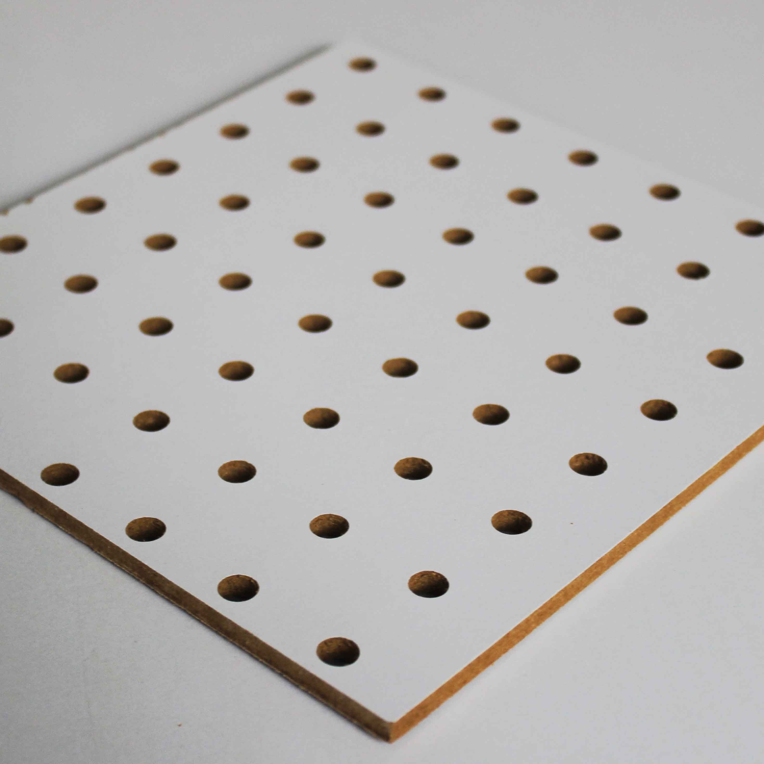 Manufactur Standard Wall Pegboard - Melamine faced pegboard/ MDF pegboard with hooks – Chenming