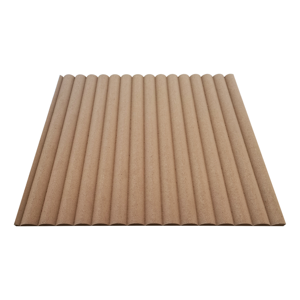 interior decorative flexible mdf wood wall panel fluted for room panels Featured Image