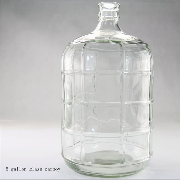 China Suppliers custom made glass carboy 6Gallon 5Gallon
