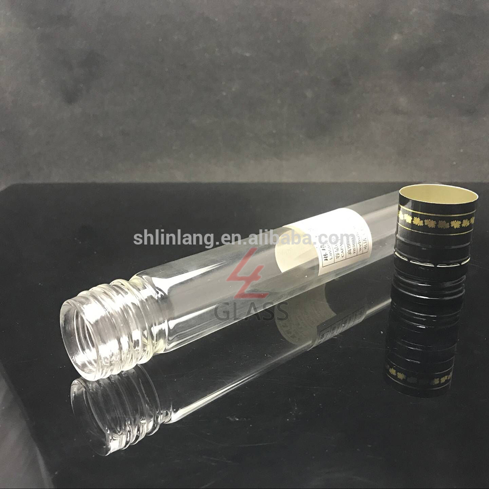 Borosilicate glass vodka tube wine glass bottle