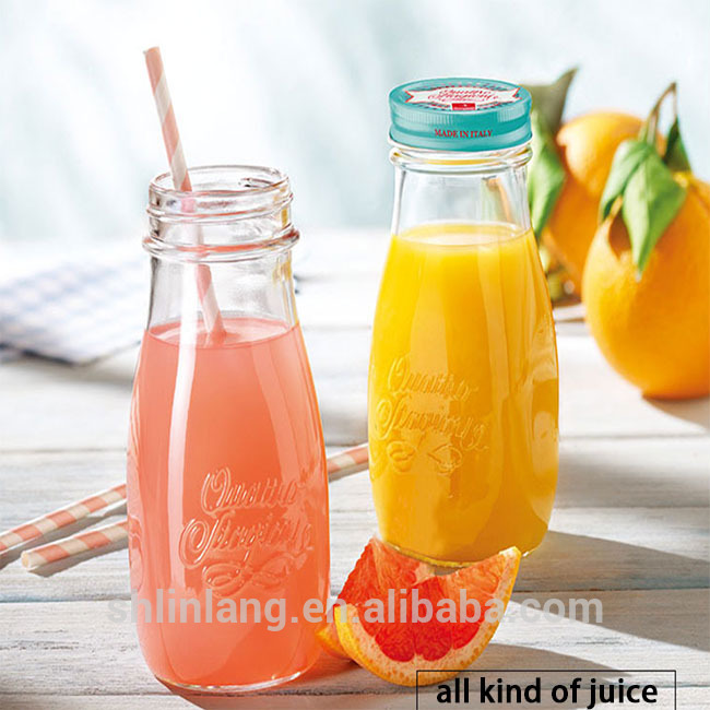 Kina produserer engros 250ml Fruit Juice Bottle 12oz