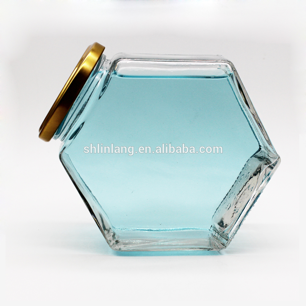 shanghai linlang high quality honey glass bottle jar
