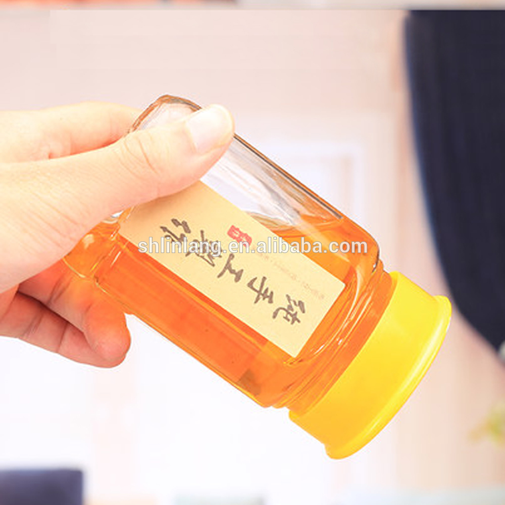 shanghai linlang glass honey jar or honey glass container