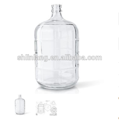China Suppliers 3 gallon 5 gallon large glass jar 6 gallon round glass carboy