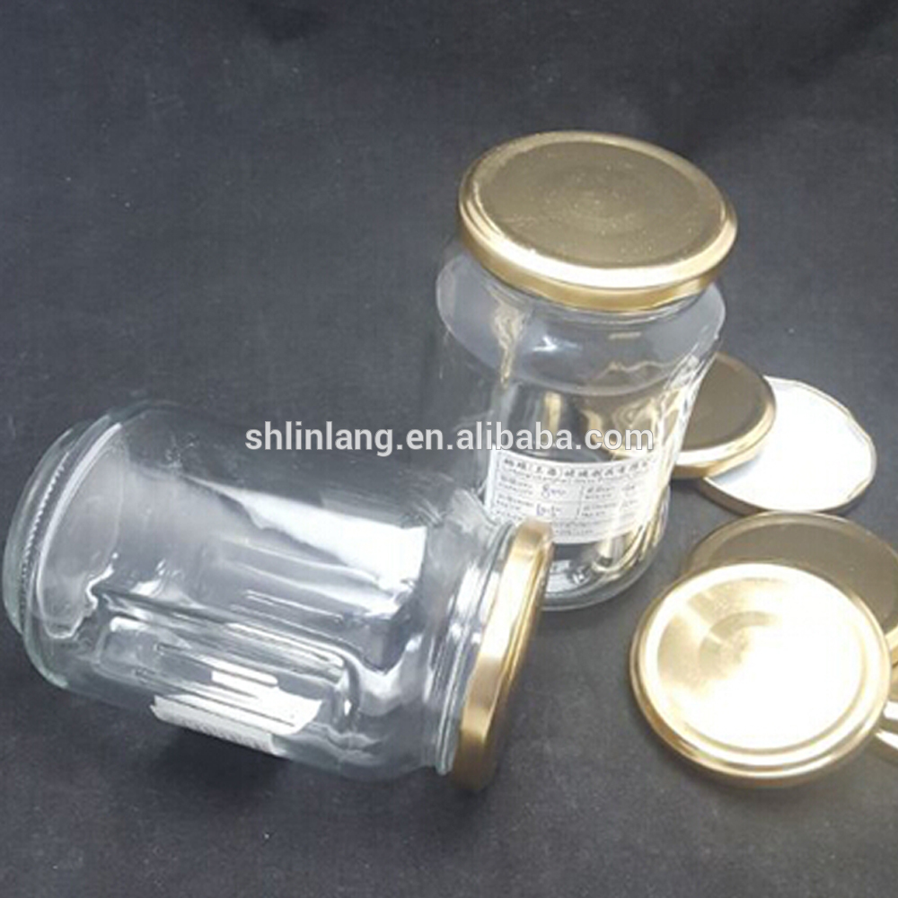 Linlang newly developed bottles for Korean honey citron tea honey glass jars