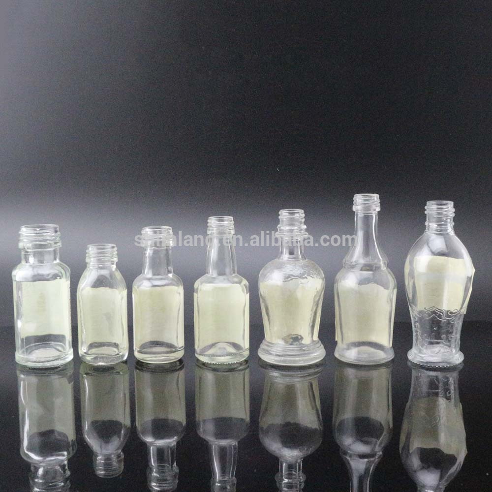 Shanghai Linlang 50ml glass bottle spirits glass bottles 50ml for liquor