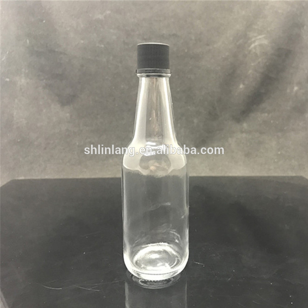 Linlang hot welcomed glass products 100ml sauce bottle glass bottle