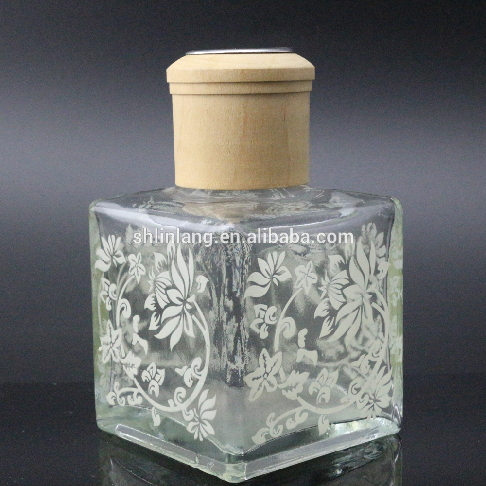 shanghai linlang empty reed diffuser glass bottle perfume diffuser bottle