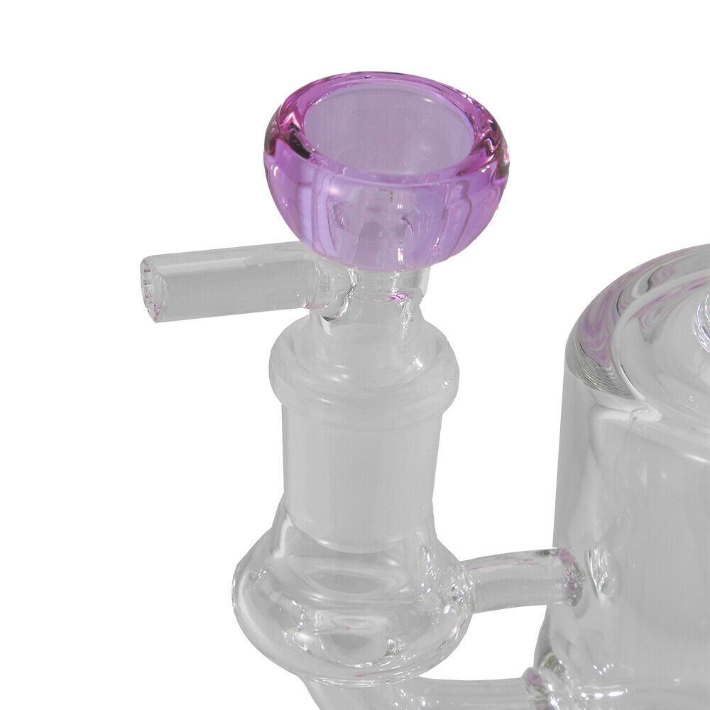purple glass bong