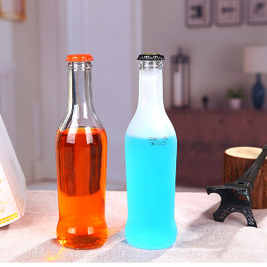 Wholesale beer soft drink bottle glass beverage bottle
