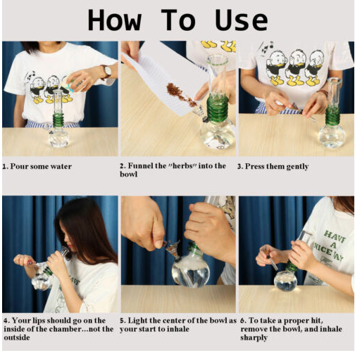 how to use glass bubbler 
